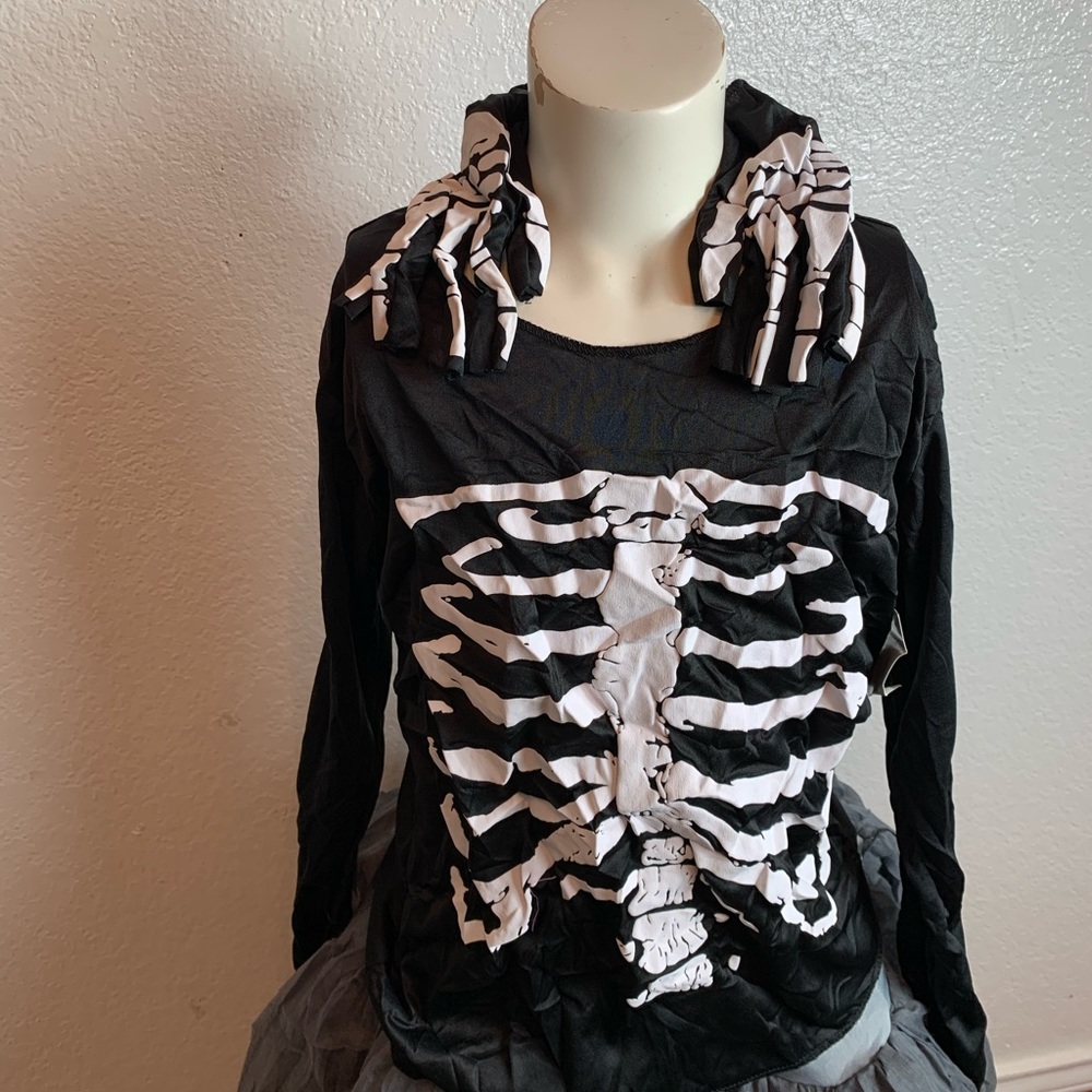 skeleton costume for girl